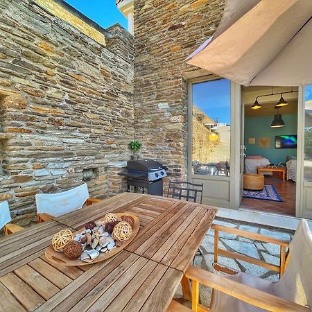 Irida Villa - Sea & Sunset Flats By Explore Andros Batsi  Luaran gambar