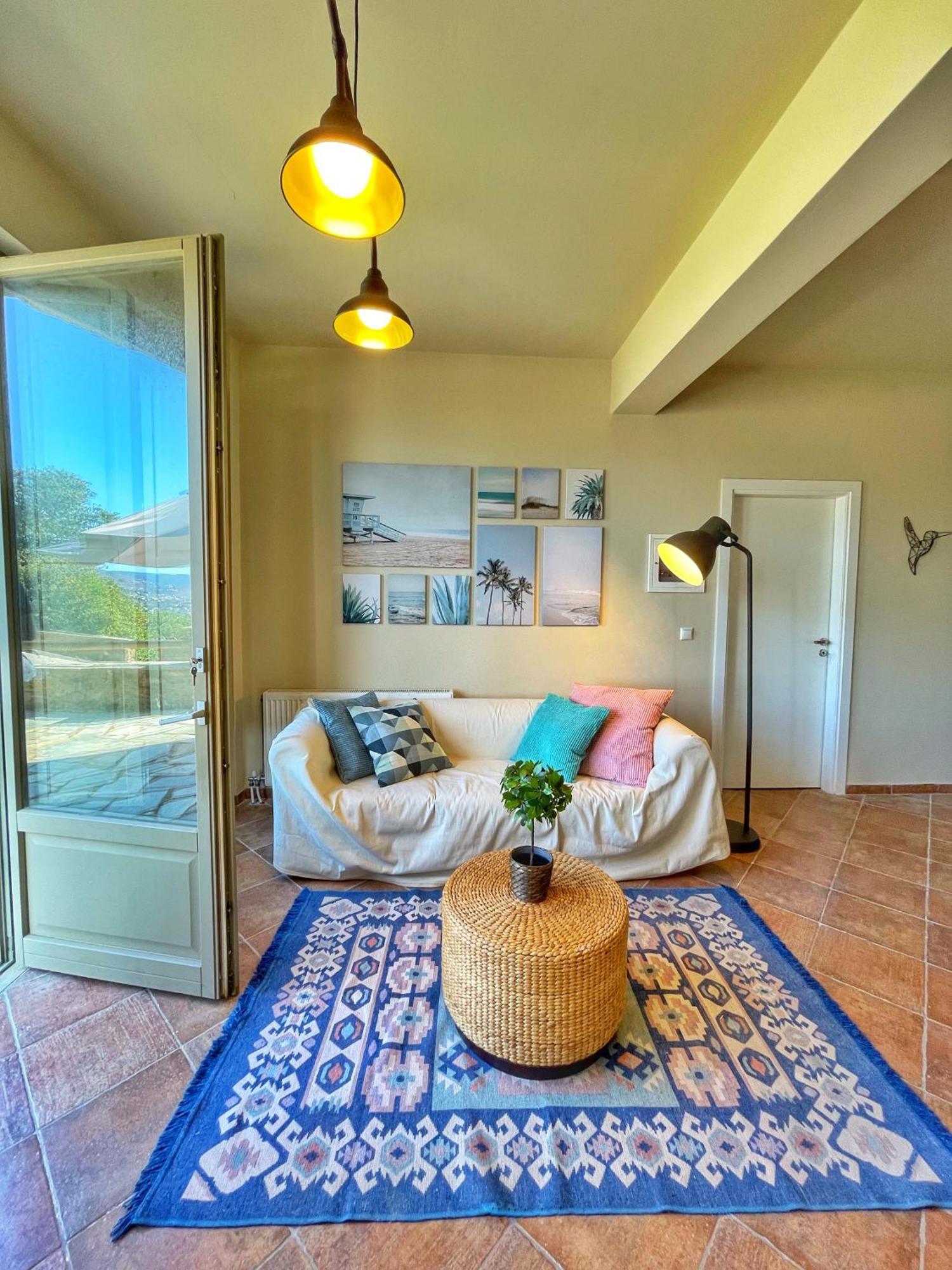 Irida Villa - Sea & Sunset Flats By Explore Andros Batsi  Luaran gambar